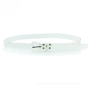 Vrouwen Plastic Taille Riem Meisjes Vrouwelijke Transparante Jelly Clear Brede Tailleband