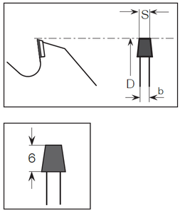 DP ใบเลื่อยทรงกรวย DP ขอบตัดเชื่อมขอบด้านล่างของแผง - Product Image 3