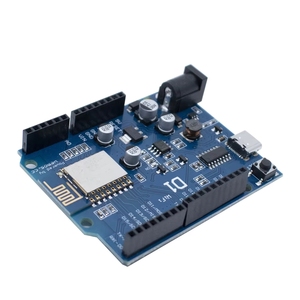 Shield Smart Electronic para Arduinos Compatible con IDE <span class=keywords><strong>ESP</strong></span>-<span class=keywords><strong>12E</strong></span> WeMos D1 UNOs R3 CH340 G Placa de Desarrollo WiFi Basada en ESP8266 - Product Image 3