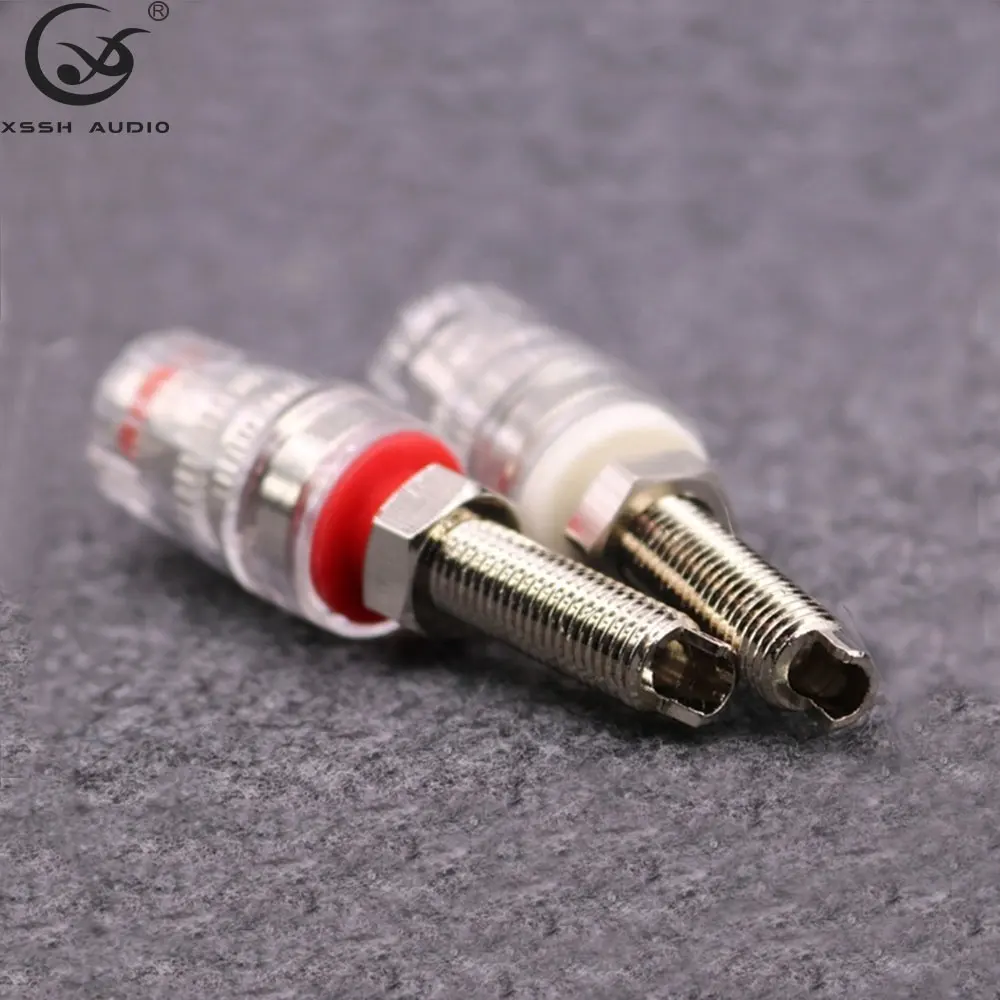 Banaan Plug Vrouwelijke Socket Yivo Xssh Audio Hifi Diy Oem Odm Rhodium Plated Elektronische Luidsprekerkabel Terminal Adapter Binding Post