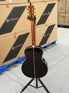 Guitarra Acústica D45 de Alta Calidad de 41 Pulgadas, Totalmente Sólida, con Tapa de Abeto Sólido, Fondo y Lados Sólidos, Guitarra Profesional Personalizada - Product Image 5