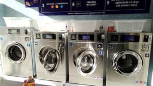 <span class=keywords><strong>Lave</strong></span>-<span class=keywords><strong>linge</strong></span> commercial à chargement frontal automatique, contrôlé par application, classe énergétique 1 - Product Image 4