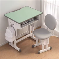 Tables et chaises d'école et de salle de classe modernes et confortables personnalisées en gros pour chambre à coucher, salon, bureau à domicile, bureau d'enfant