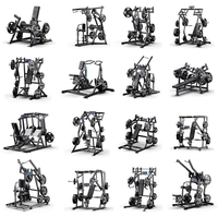 Équipement de musculation commercial OEM Lenyo, machine multi-stations pour les bras et la poitrine, ensemble complet, emballage personnalisé en usine pour les distributeurs