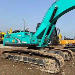 Excavadora Hidráulica de Orugas KOBELCO SK260 de Segunda Mano, Original, con Pocas Horas de Uso, 26 Toneladas, Kobelco SK200 260 Usada en Japón para Trabajo Pesado - Product Image 3