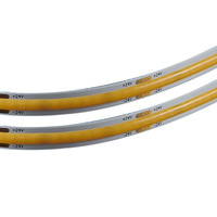 Bandes LED COB Ra90 480 perles, 8 mm de large, protection IP20, dimmables, durée de vie de 50 000 heures, DC 12V/24V