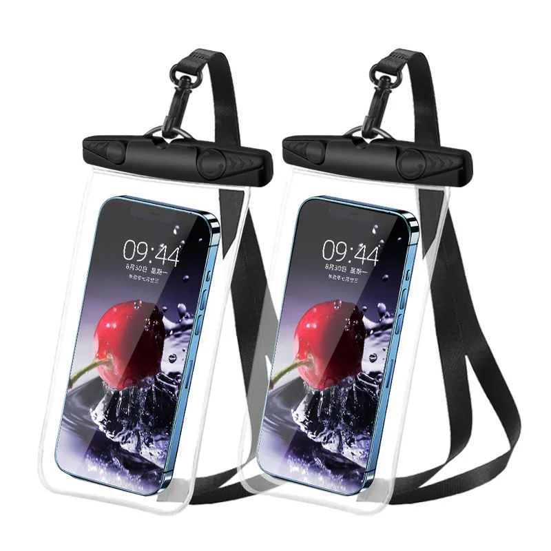Floating Gasbag Waterproof Outdoor Bag Phone Case For iphone 13 12 Pro Max Samsung Xiaomi IPX8 BSCI ROHS Certified Summer Cover
