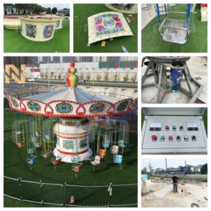 Nuova Attrazione: Sedia Volante Elettrica per Parchi Divertimento - Giochi e Attrezzature per l'Intrattenimento in Vendita - Product Image 4