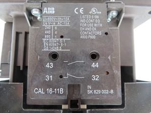 Contactor EK110 110 SK824440 Original Nuevo de Marca para PLC, Amplia Experiencia Técnica con Experiencia Sólida en Mantenimiento Industrial - Product Image 5