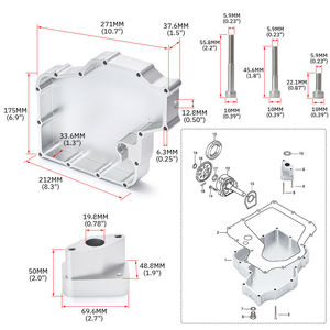 Fit Suzuki GSXR 1300 Hayabusa 1999-2011 Panci Minyak dengan Pick Up Profil Rendah - Product Image 6