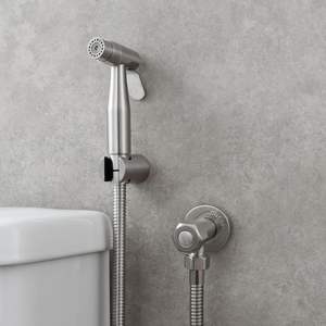 Rociador de Bidé para Inodoro de Plástico ABS Plateado, de Alta Presión, Moderno, para Uso en Hoteles, con Instalación Fácil y 2 Años de Garantía - Product Image 2