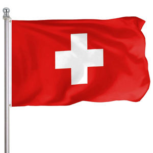 Drapeau de l'équipe de football <span class=keywords><strong>suisse</strong></span> 3*5 pieds, drapeaux suisses pour le corps, 48 équipes, drapeau à main, extérieur, housse de <span class=keywords><strong>voiture</strong></span> <span class=keywords><strong>suisse</strong></span> - Product Image 1
