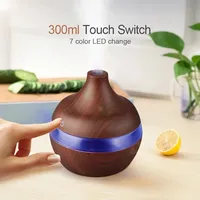 300ML 7 Couleurs LED Lumières Diffuseur d'huiles essentielles USB Humidificateur d'air domestique