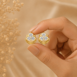 Traditional 22K Gold Earrings Premium Indian Jewelry Gold Earrings for Women Bridal Wedding Festival and Daily Wear - Product Image 4