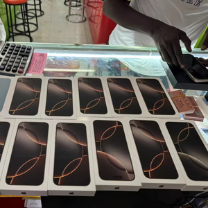 โทรศัพท์มือสองคุณภาพสูงสำหรับ Phone 16 Pro Max รองรับซิมคู่ รุ่นจีน/อเมริกา ปลดล็อคแล้ว ความจุ 128GB 256GB สมาร์ทโฟน 5G ระบบ <span class=keywords><strong>iOS</strong></span> ของแท้ - Product Image 1