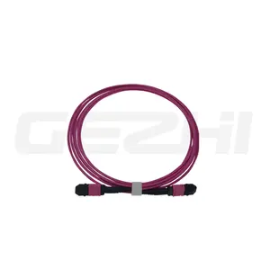 Protocolo 40GbE e 100GbE OM4 MPO fibra óptica patch cords