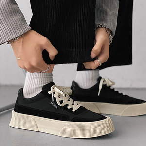 Chaussures décontractées en toile à plateforme doublées de fourrure pour femmes, style marche décontractée, personnalisables, mignonnes et épaisses, vente en gros - Product Image 6