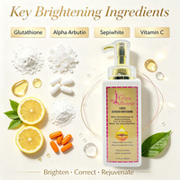 Lotion Corporelle Éclaircissante au Glutathion et à l'Alpha Arbutine Marque Blanche – Réduit les Taches de Vieillesse et les Marques d'Acné – Hydratation Profonde – Meilleure Lotion Corporelle