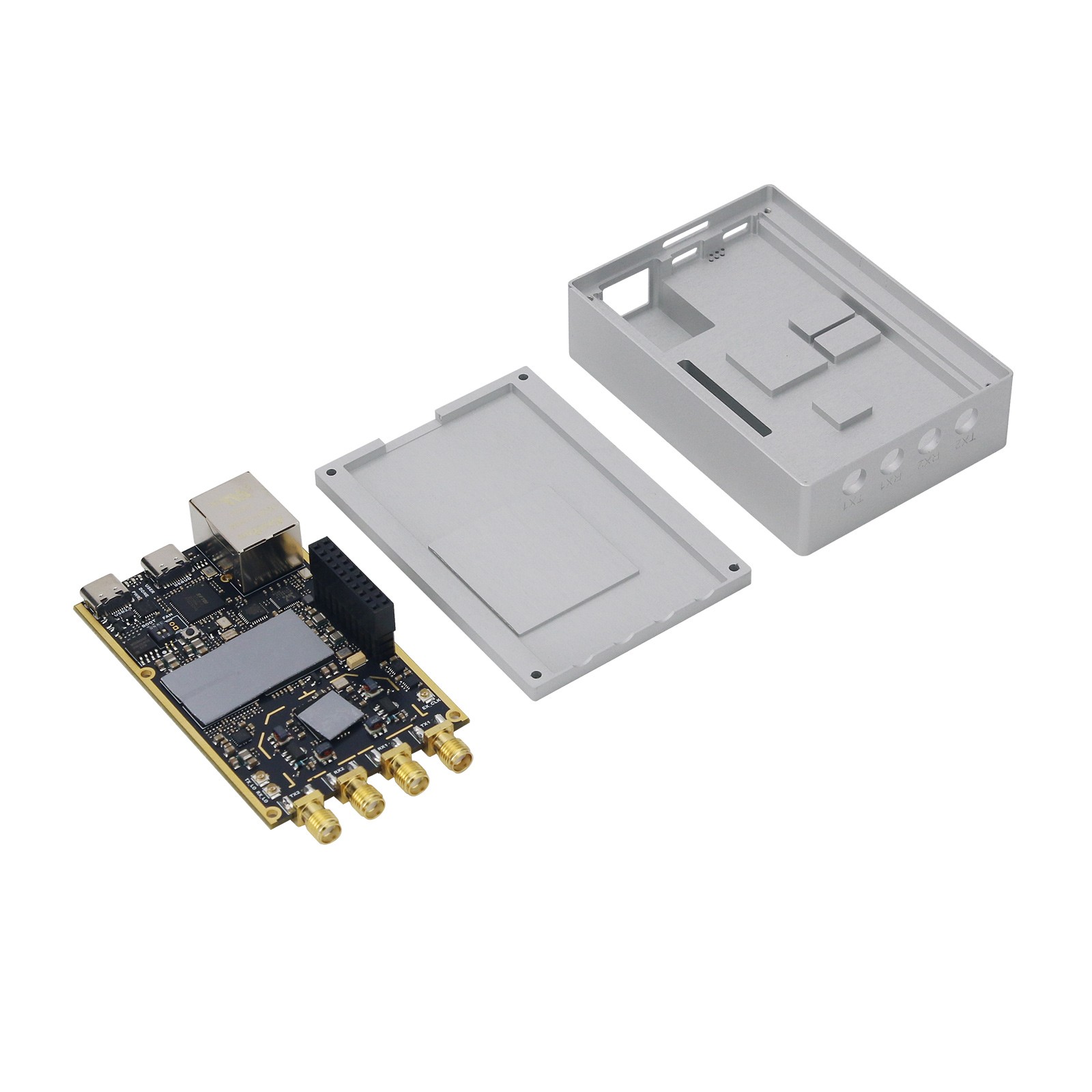 70MHz-6GHz Zynq7020+AD9363 SDR Development Board with CNC Shell