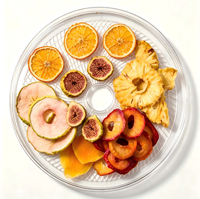 Déshydrateur alimentaire rotatif électrique BAIYI, 5 plateaux, plastique, usage domestique, 250W, efficacité énergétique