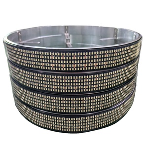 Kingshowstar 12V 17 pouces/15.5 pouces blanc 5 rangées LED feux de roue de haute qualité feux de jante de voiture pour <span class=keywords><strong>camion</strong></span> - Product Image 5