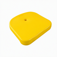 Siège de tribune sans dossier en PEHD moulé par soufflage ST St-220, résistant aux UV, chaise en plastique creux, capacité 20kg+, 410x470x330mm, pour stade