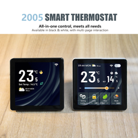 Termostato Inteligente para Calefacción por Suelo Radiante Becasmart BHT-2005 con WiFi, Pantalla TFT de 4 Pulgadas, Aplicación Tuya, Certificación CE/FCC y 2 Años de Garantía