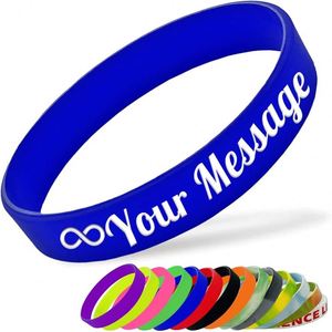 Bracelet en silicone personnalisé avec logo sur mesure – Cadeaux de festival pour événements - Product Image 2