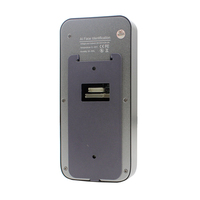 Sistema de Control de Acceso con Reconocimiento Facial Dinámico por IA, Escáner de Códigos QR, Lector de Códigos de Barras RFID, Sistema de Control de Asistencia de Empleados de Oficina
