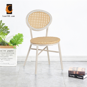 Estilo Europeo pesado moderno de mimbre de plástico de café de la Cafetería <span class=keywords><strong>Restaurante</strong></span> Silla de comedor - Product Image 1