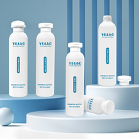 Botellas de Plástico HDPE Esmeriladas Mate de 200ml - 500ml para Champú Infantil, Botellas Rosas y Moradas para Lavado de Manos y Cuerpo con Tapa Abatible, Venta al Por Mayor