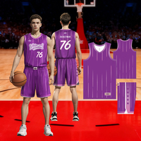 Uniforme de Baloncesto Personalizado al por Mayor, Sublimación con Impresión Digital, Transpirable, OEM, Unisex, para Club, Liga, Equipo, Muestra Gratuita, MOQ 1