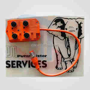 Carcasa de distribuidor de piezas de bomba de hormigón Putzmeister de alta calidad, 1M 8PIN modelo 462265 - Product Image 4