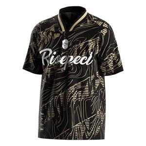 Camiseta de Fútbol con Cuello Polo y Corte en V, con Tecnología de Secado Rápido, Transpirable y Opciones de Material Personalizadas para Partidos de Fin de Semana - Product Image 1