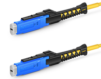 Câble de raccordement Elite MDC UPC Duplex OS2 9/125 monomode, jaune
