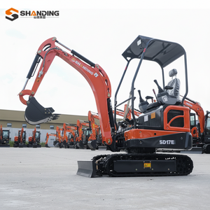 จัดส่งฟรี รถขุดไฮดรอลิก SHANDING เครื่องยนต์ Kubota ขนาด 1.7 ตัน รถขุดขนาดเล็ก รถขุดมินิราคาประหยัด รถขุดสำหรับใช้ในครัวเรือน - Product Image 5