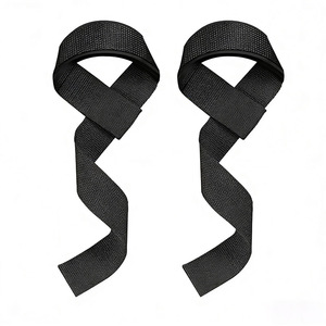Sangles de musculation de haute qualité, résistantes, en SBR rembourré, en polyester et coton, pour hommes - Product Image 1