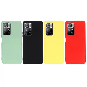 Siliconen Mobiele Telefoon Rubber Beschermhoes Cover Voor Xiaomi Pocophone Poco F1 F2 F3 X3 Nfc C3 M2 M3 Pro 5G Siliconen Case