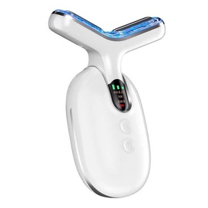 Appareil de massage beauté pour le raffermissement et le rajeunissement de la peau, appareil facial à microcourant pour le raffermissement de la peau, blanc - Product Image 6