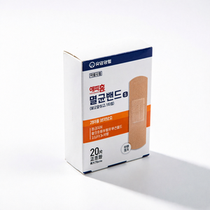 Happy Home - Tiritas Estériles Estándar, 20 Unidades, para el Cuidado de Heridas y Protección Diaria de la Piel, para Todo Tipo de Piel - Product Image 1