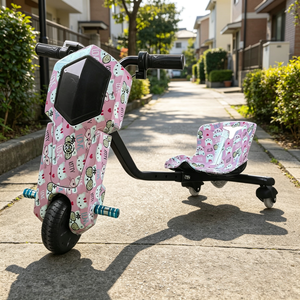 Tricycle électrique à trois roues 36V 350W avec moteur sans balais, scooter de drift pour loisirs et balades récréatives - Product Image 4