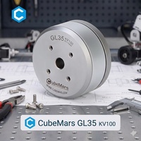 Moteur de cardan léger sans balais Cubemars GL35, haute précision, faible couple de rotation, arbre creux pour GoPro et UAV