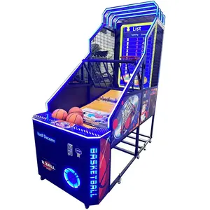 ホットセール屋内電子ストリートバスケットボールアーケードゲーム機コイン式アドベンチャーシューティングセンター用
