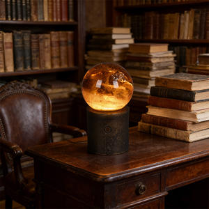 Éclairage intérieur 3500K (blanc chaud) Garantie 1 an (année) Matériel du corps de la lampe en métal + cristal Lampe de table - Product Image 1