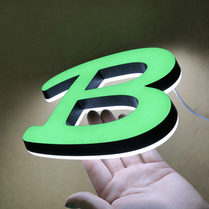 Lettres rétroéclairées imperméables pour l'extérieur, signalisation architecturale 3D illuminée pour la façade et l'entrée des bâtiments d'hôtels - Product Image 6