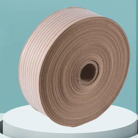 עיסת עץ בתולה תעשייתית מצופה פה אנטי-חלודה חומה קמטים נייר קראפט עבור אריזה ושימוש כימי