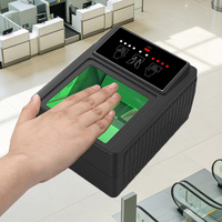 Lecteur d'empreintes digitales biométrique haute vitesse 10FPS pour programme d'identification nationale compatible multiplateforme 442, fourniture directe d'usine