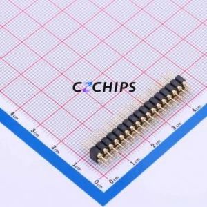 PZ254-2-17-Z-C Pin Header Through hole Component (THT),P=2.54mm Connector 2x17P 2.54mm 2.54mm Round Pin - Product Image 1
