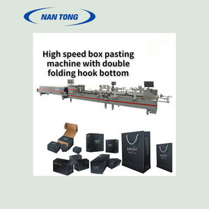 Máquina de encolado de cajas Nantou CQT-850 de alta velocidad totalmente automática para embalaje - Product Image 3