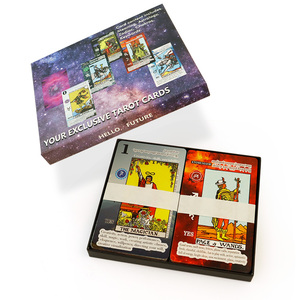 Boîte personnalisée avec couvercle et base pour jeu de cartes de tarot et guide - Vente en gros - Product Image 3